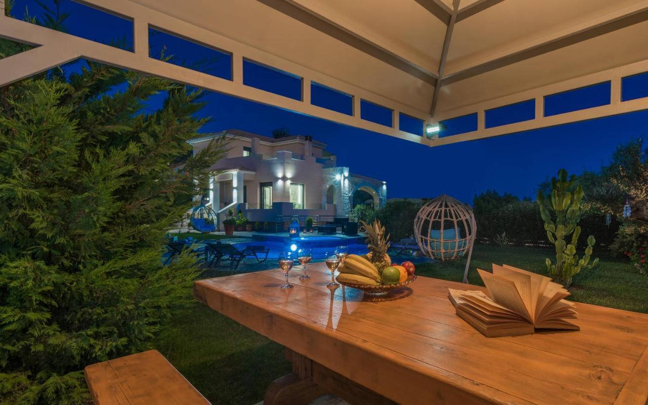 Romanza Luxury Villa Каламакі Екстер'єр фото